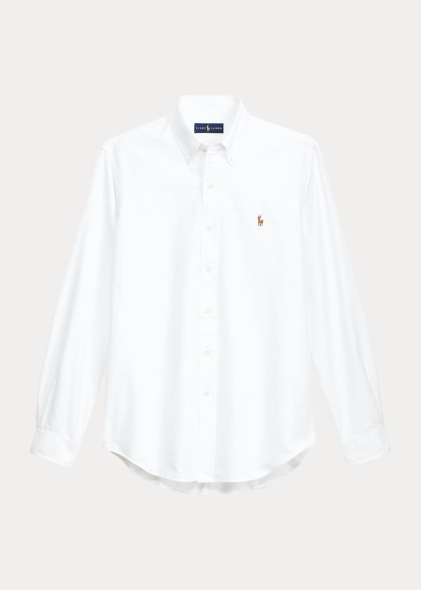 Men's Polo Ralph Lauren The Iconic All Fits Oxford Shirt | 083291JZX